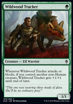Wildwood Tracker⁣ - Throne of Eldraine⁣ (Common)⁣ [183]