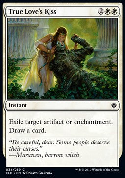 True Love's Kiss⁣ - Throne of Eldraine⁣ (Common)⁣ [34]