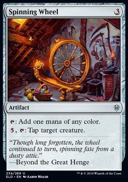 Spinning Wheel⁣ - Throne of Eldraine⁣ (Uncommon)⁣ [234]