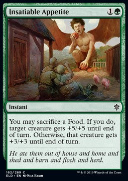 Insatiable Appetite⁣ - Throne of Eldraine⁣ (Common)⁣ [162]
