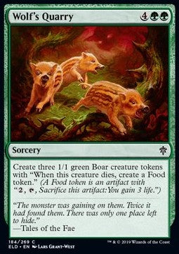 Wolf's Quarry⁣ - Throne of Eldraine⁣ (Common)⁣ [184]