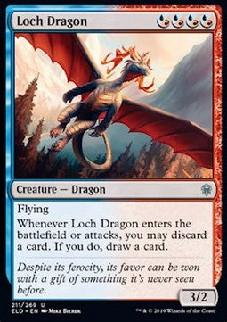 Loch Dragon⁣ - Throne of Eldraine⁣ (Uncommon)⁣ [211]