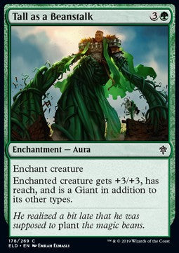 Tall as a Beanstalk⁣ - Throne of Eldraine⁣ (Common)⁣ [178]