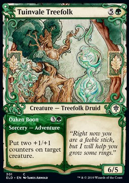 Tuinvale Treefolk // Oaken Boon - Throne of Eldraine: Extras (Common) [XELD-301]