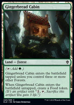Gingerbread Cabin⁣ - Throne of Eldraine⁣ (Common)⁣ [245]