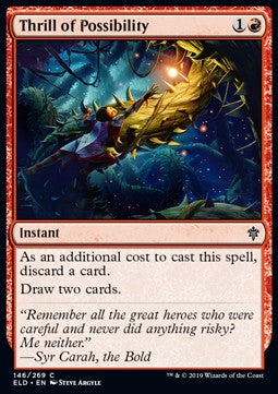 Thrill of Possibility⁣ - Throne of Eldraine⁣ (Common)⁣ [146]