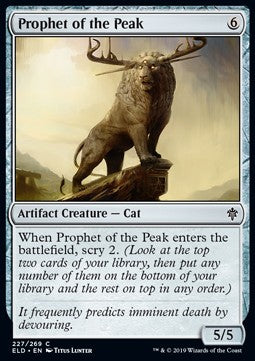 Prophet of the Peak⁣ - Throne of Eldraine⁣ (Common)⁣ [227]