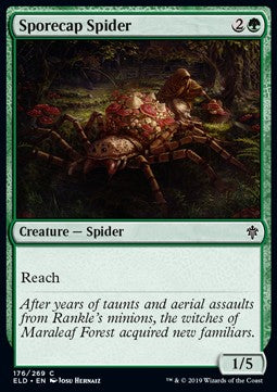 Sporecap Spider⁣ - Throne of Eldraine⁣ (Common)⁣ [176]