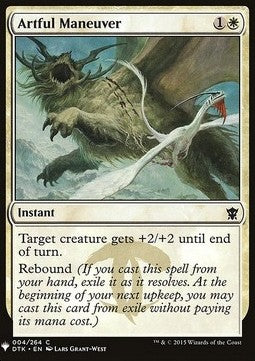Artful Maneuver⁣ - Mystery Booster⁣ (Common)⁣ [4]