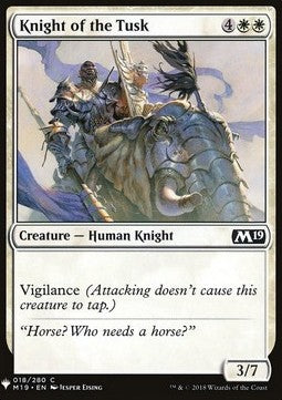 Knight of the Tusk⁣ - Mystery Booster⁣ (Common)⁣ [18]