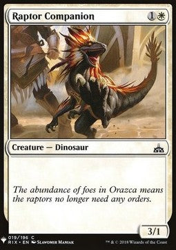 Raptor Companion⁣ - Mystery Booster⁣ (Common)⁣ [19]