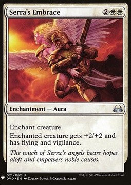 Serra's Embrace - Mystery Booster (Uncommon) [MYS-21]