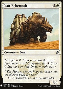 War Behemoth⁣ - Mystery Booster⁣ (Common)⁣ [29]