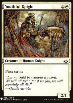 Youthful Knight⁣ - Mystery Booster⁣ (Common)⁣ [29]