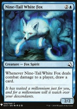 Nine-Tail White Fox⁣ - Mystery Booster⁣ (Common)⁣ [8]