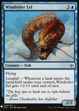 Windrider Eel⁣ - Mystery Booster⁣ (Common)⁣ [30]