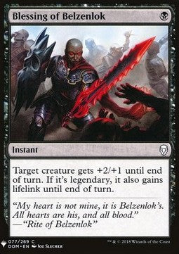 Blessing of Belzenlok⁣ - Mystery Booster⁣ (Common)⁣ [77]