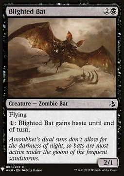 Blighted Bat⁣ - Mystery Booster⁣ (Common)⁣ [80]