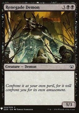 Renegade Demon⁣ - Mystery Booster⁣ (Common)⁣ [59]