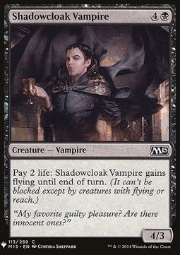 Shadowcloak Vampire⁣ - Mystery Booster⁣ (Common)⁣ [113]