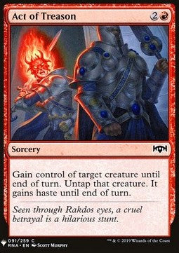 Act of Treason⁣ - Mystery Booster⁣ (Common)⁣ [91]