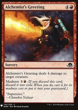 Alchemist's Greeting⁣ - Mystery Booster⁣ (Common)⁣ [116]