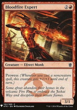 Bloodfire Expert⁣ - Mystery Booster⁣ (Common)⁣ [101]
