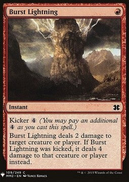 Burst Lightning⁣ - Mystery Booster⁣ (Common)⁣ [109]