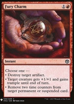 Fury Charm⁣ - Mystery Booster⁣ (Common)⁣ [130]