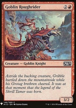 Goblin Roughrider⁣ - Mystery Booster⁣ (Common)⁣ [146]
