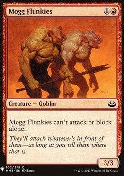 Mogg Flunkies⁣ - Mystery Booster⁣ (Common)⁣ [102]