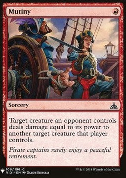 Mutiny⁣ - Mystery Booster⁣ (Common)⁣ [106]