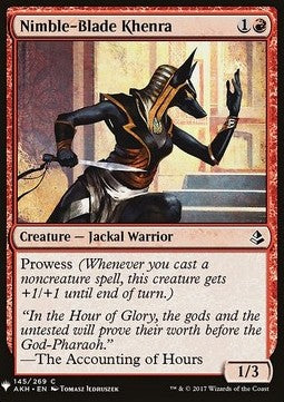 Nimble-Blade Khenra⁣ - Mystery Booster⁣ (Common)⁣ [145]