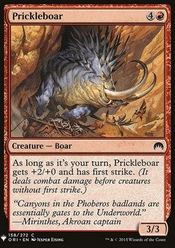Prickleboar⁣ - Mystery Booster⁣ (Common)⁣ [158]