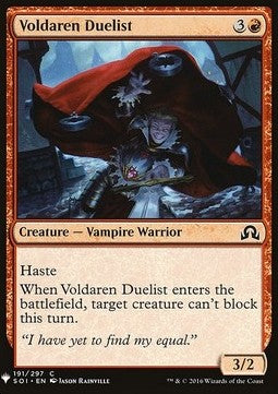 Voldaren Duelist⁣ - Mystery Booster⁣ (Common)⁣ [191]