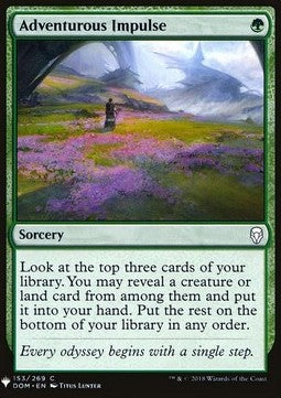 Adventurous Impulse⁣ - Mystery Booster⁣ (Common)⁣ [153]