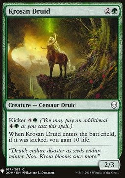 Krosan Druid⁣ - Mystery Booster⁣ (Common)⁣ [167]