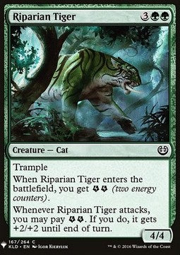 Riparian Tiger⁣ - Mystery Booster⁣ (Common)⁣ [167]
