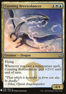 Cunning Breezedancer⁣ - Mystery Booster⁣ (Uncommon)⁣ [215]