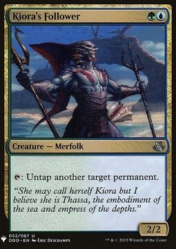 Kiora's Follower⁣ - Mystery Booster⁣ (Uncommon)⁣ [52]