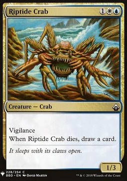 Riptide Crab⁣ - Mystery Booster⁣ (Common)⁣ [228]