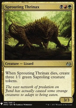 Sprouting Thrinax⁣ - Mystery Booster⁣ (Uncommon)⁣ [189]
