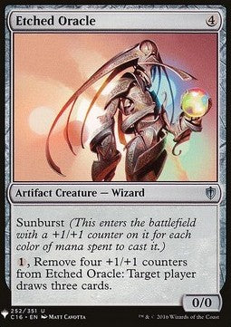 Etched Oracle⁣ - Mystery Booster⁣ (Uncommon)⁣ [252]