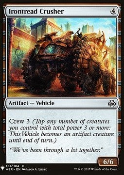 Irontread Crusher⁣ - Mystery Booster⁣ (Common)⁣ [161]