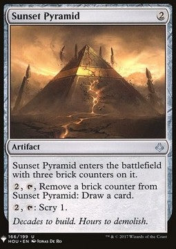 Sunset Pyramid⁣ - Mystery Booster⁣ (Uncommon)⁣ [166]