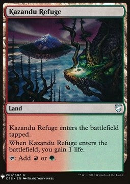 Kazandu Refuge⁣ - Mystery Booster⁣ (Uncommon)⁣ [261]