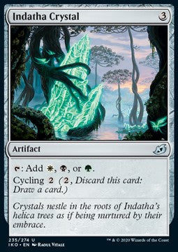 Indatha Crystal⁣ - Ikoria: Lair of Behemoths⁣ (Uncommon)⁣ [235]