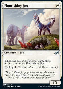 Flourishing Fox⁣ - Ikoria: Lair of Behemoths⁣ (Uncommon)⁣ [13]
