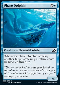 Phase Dolphin⁣ - Ikoria: Lair of Behemoths⁣ (Common)⁣ [62]