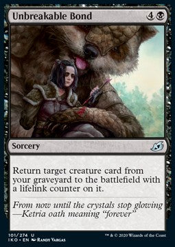 Unbreakable Bond⁣ - Ikoria: Lair of Behemoths⁣ (Uncommon)⁣ [101]
